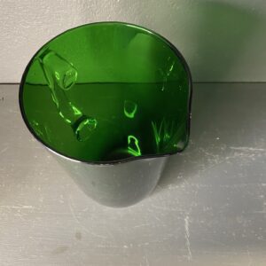 Grøn fransk glaskande i mundblæst glas fra Bellevue Vintage - foto 1