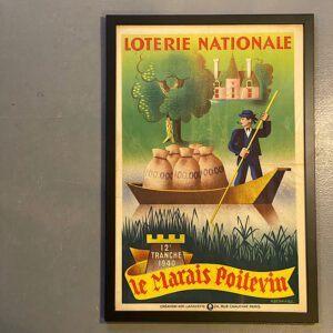 Loterie Nationale - Le marais poitevin 1940 fra Bellevue Vintage