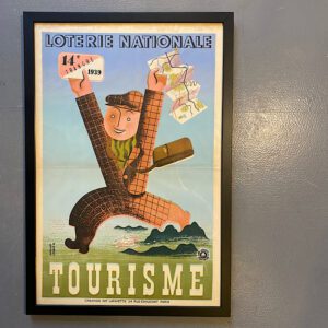 Loterie Nationale - Tourisme 1939 fra Bellevue Vintage