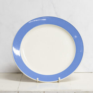 Villeroy & Boch fladt fad med blå kant - Orleans_1