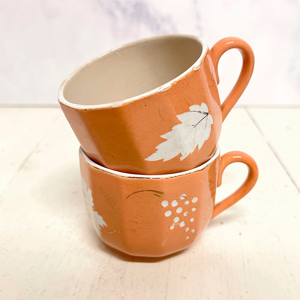 Excelsa Chicco-Couleur Rouge - 3 Tasses à Café | The Design Place