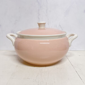 Villeroy & Boch suppeterrin i rosa fajance