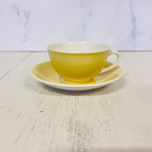 Fransk lille gul kaffekop fra Villeroy & Boch