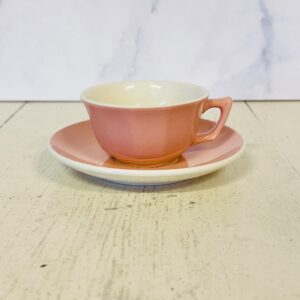 Fransk rosa kaffekop fra Villeroy & Boch