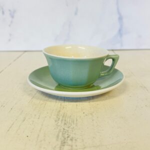 Fransk lysegrøn kaffekop fra Villeroy & Boch
